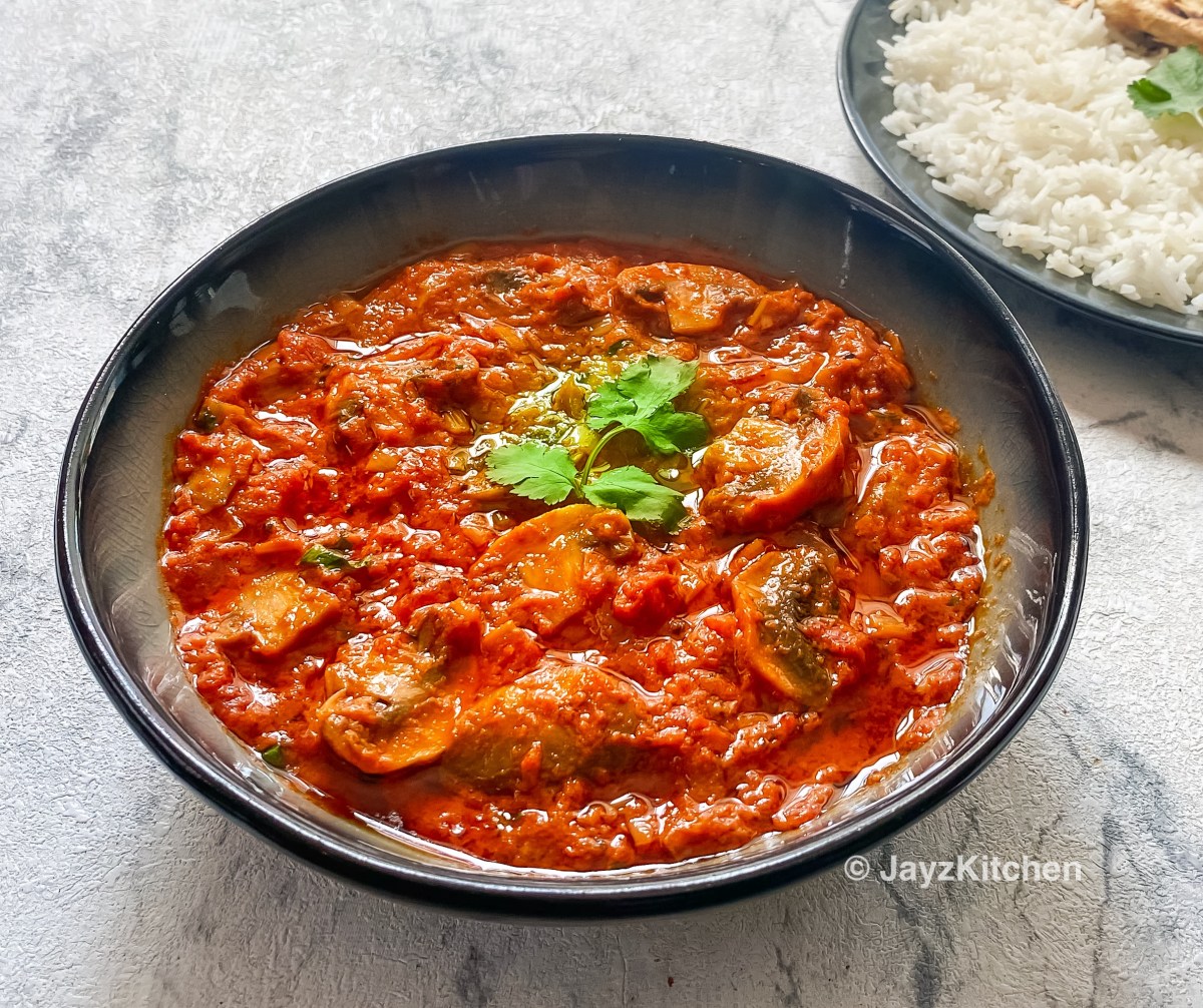 Chettinad style Kalan Masala | Mushroom&nbsp;Curry